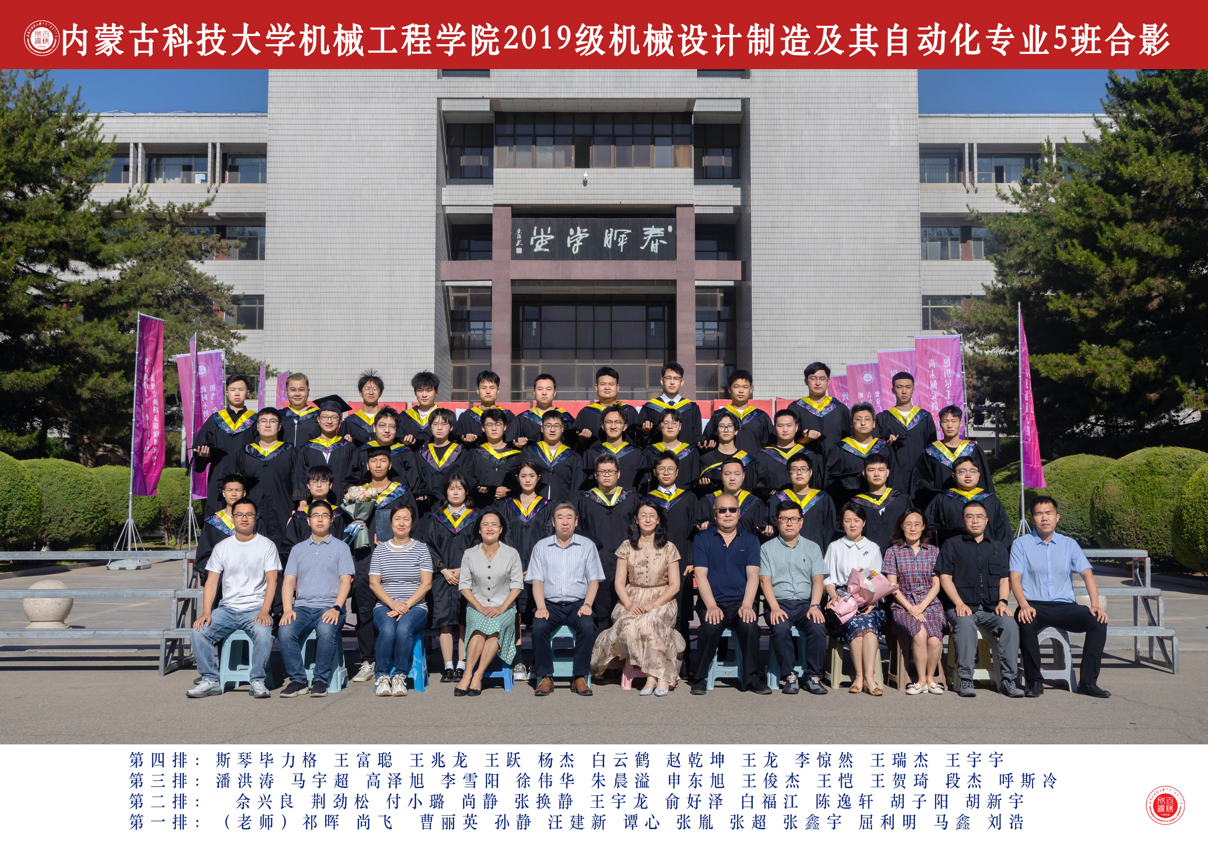 机械工程学院2023届机械设计制造及其自动化专业5班